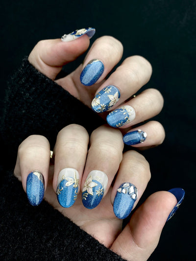 Versailles - Handmade Press on Nails by Clawcreature - Handmade Press - on Nails